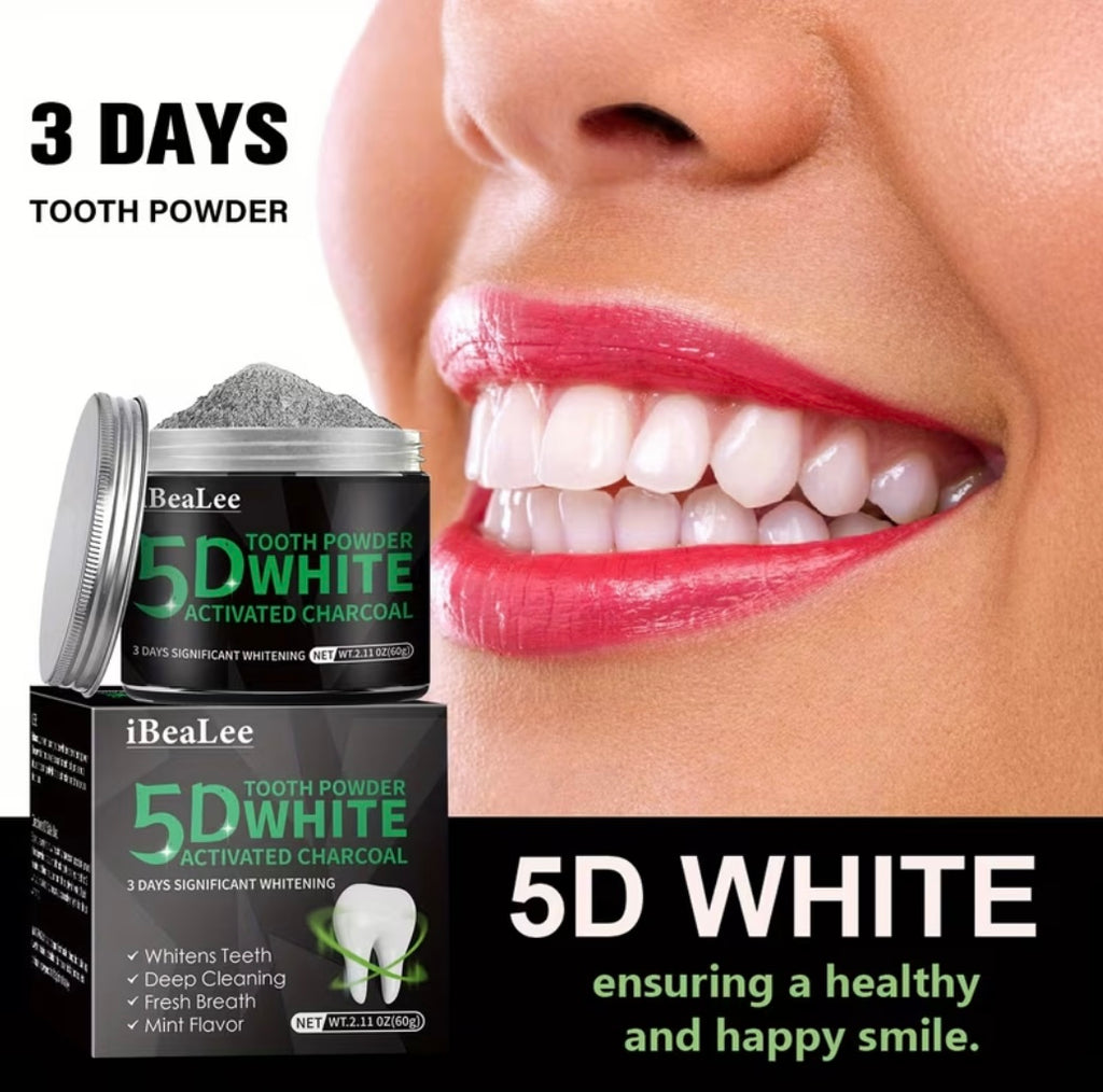 5D White Activated Charcoal